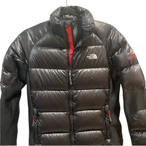 ‼️SOLD‼️THE NORTH FACE, SUMMIT SERIES, black, red, grey 100% down filled jacket.